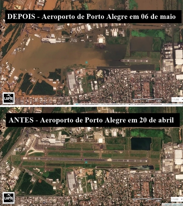 Imagens do satélite Planet do Aeroporto_QGIS