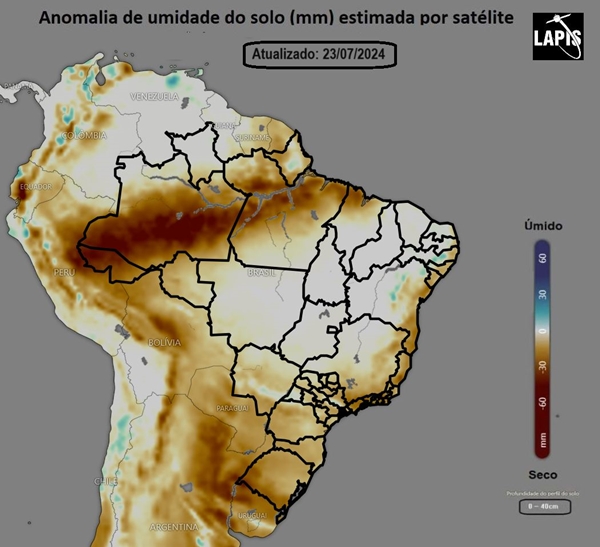 Mapa da Unidade do solo