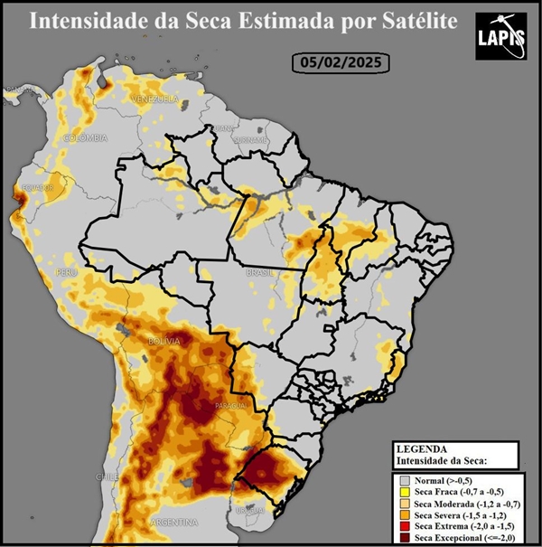 Mapa da precipitação baseado em dados de satélites_QGIS