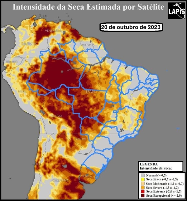 Mapa da intensidade da seca no Brasil_QGIS