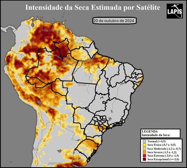 Mapa da intensidade da seca no Brasil_QGIS