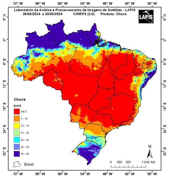 Mapa da precipitação_QGIS