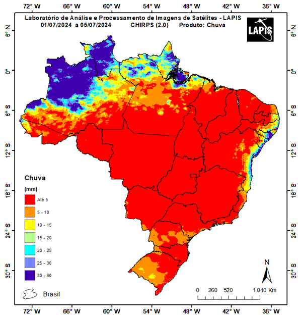 Mapa da precipitação_QGIS