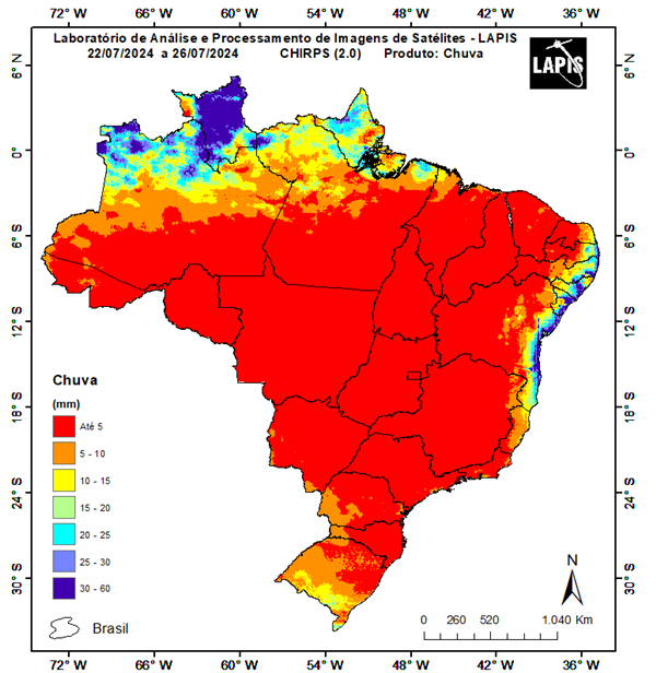 Mapa da precipitação_QGIS