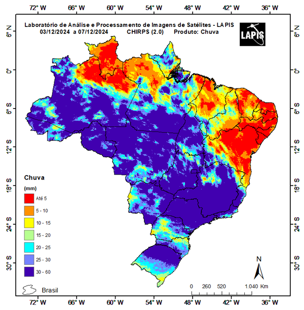 Mapa da precipitação_QGIS