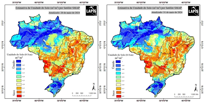 Mapeamento da umidade do solo no Rio Grande do Sul_QGIS