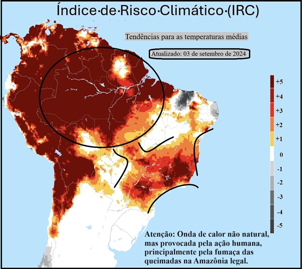 Onda de calor no Brasil