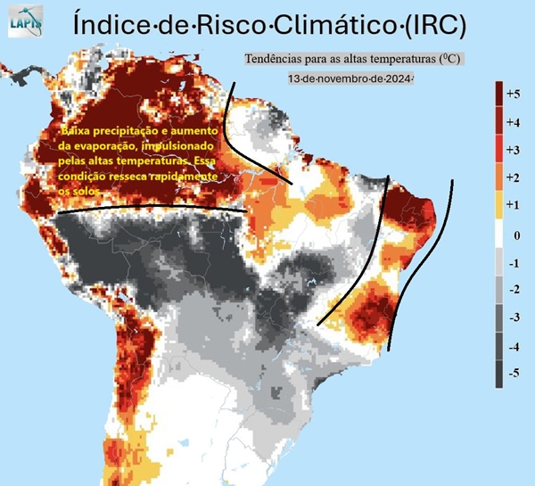 onda de calor no Norte e Nordeste